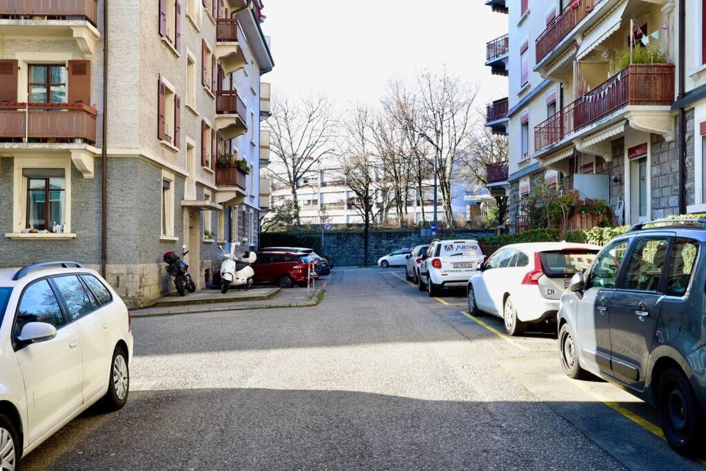 Comfortable, Very Well Located Between Train Station And Lake! 로잔 외부 사진